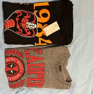Mens T-shirts cobra Kai’s new with  tags